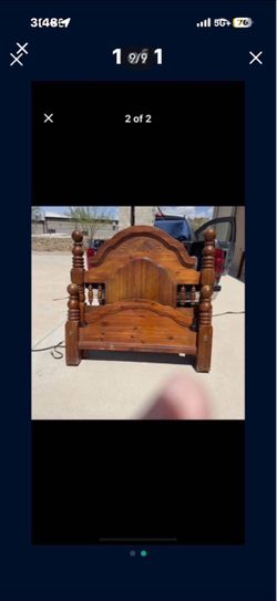 ❤️BEAUTIFUL SOLID WOOD QUEEN SIZE BEDFRAME ❤️