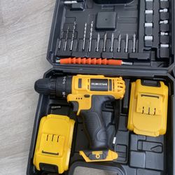 Like New Cordless Drill Set – $30 w/ Charger or $20 No Charger – Full Kit 