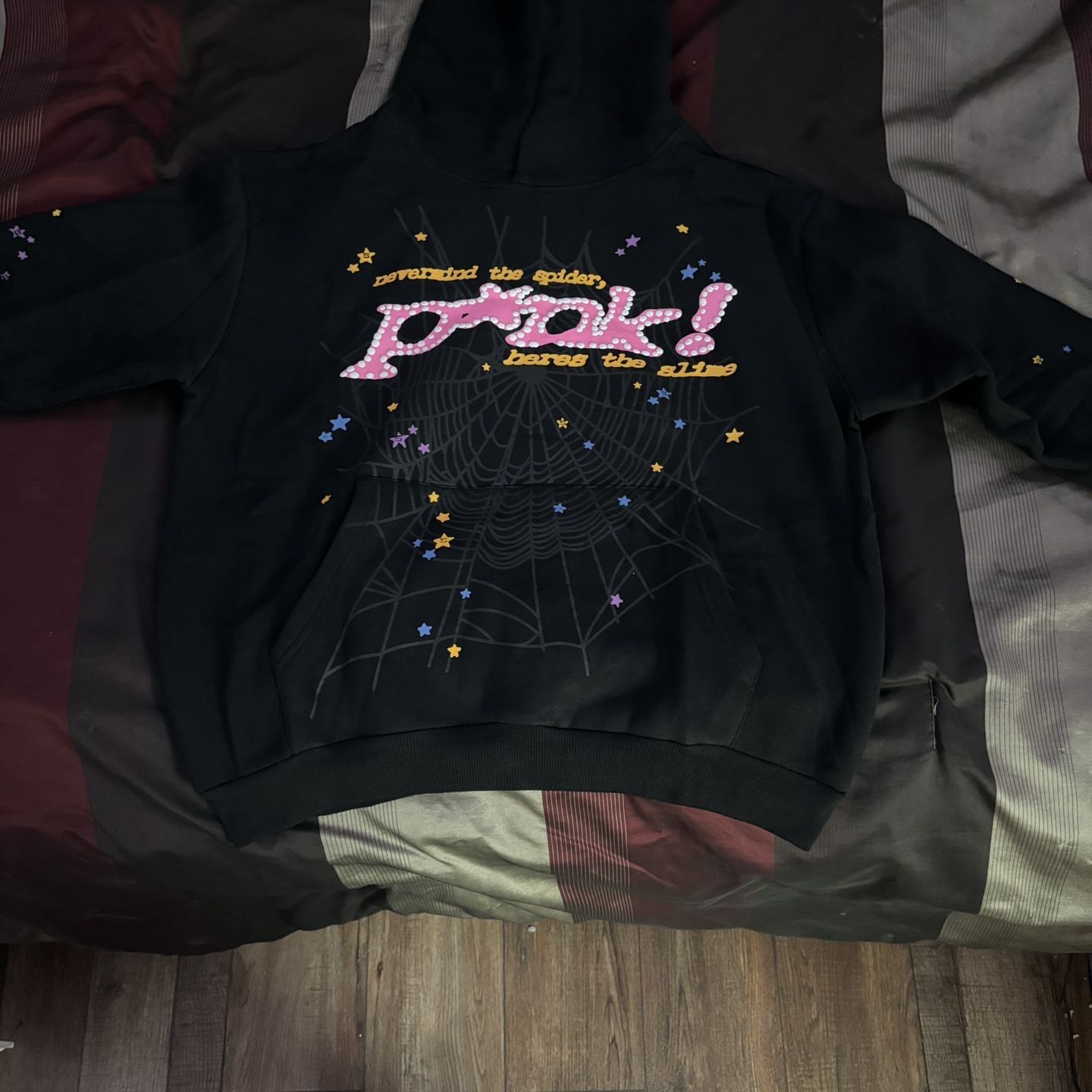 NEW Spider Worldwide × Young Thug Sp5der Pink Hoodie (read description