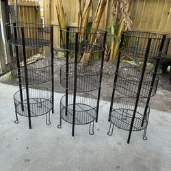 Basket Stand Metal  30 each