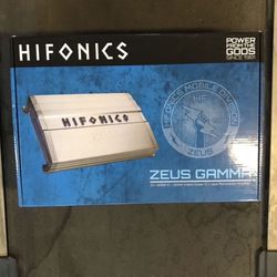 Hifonics 3200 Watts Bass Monoblock 1 Channel Amplifier With Original Bass Knob 