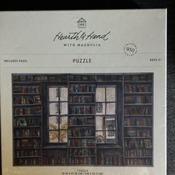 Hearth & Hand Puzzle Bookshelves