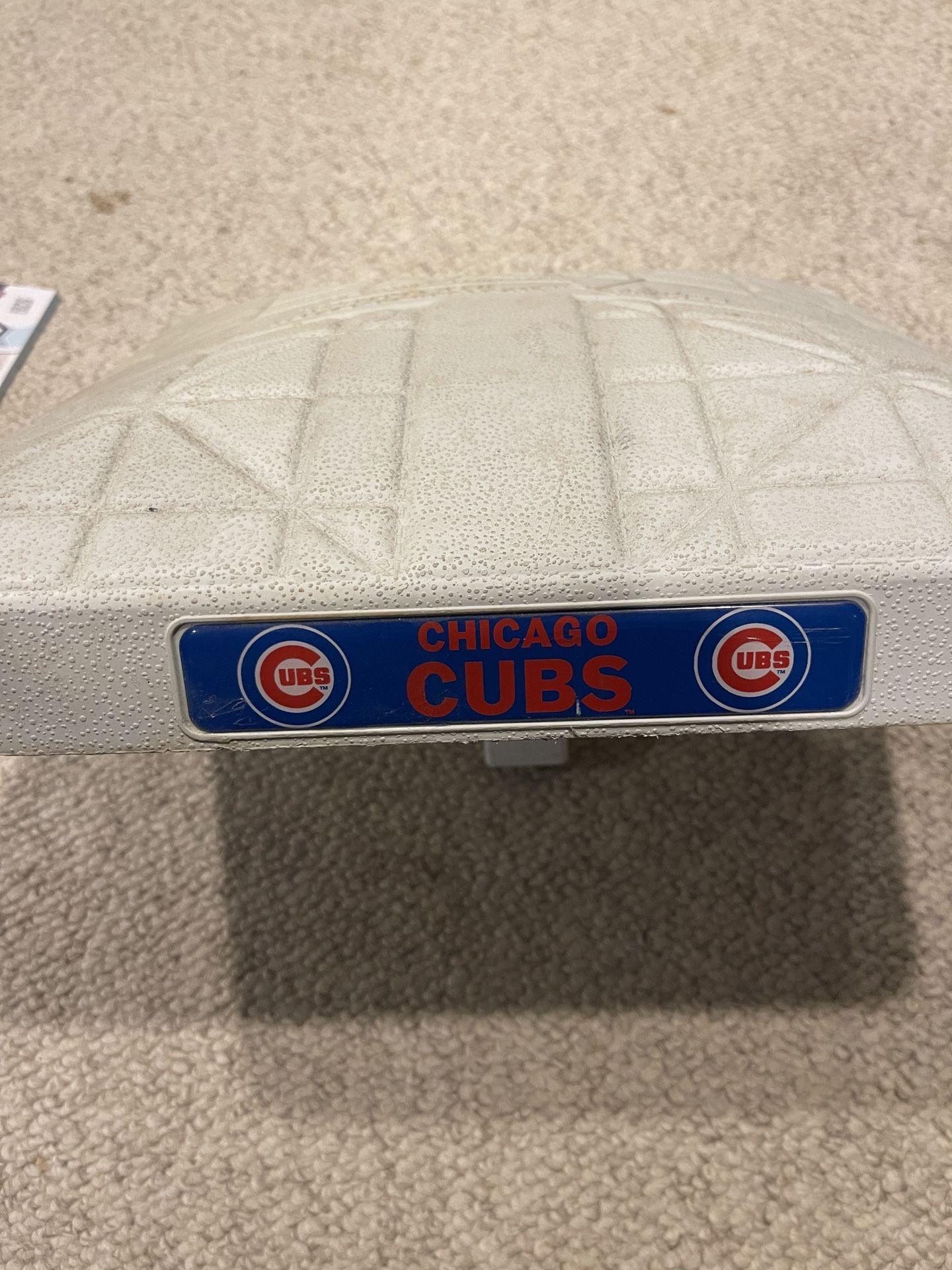 Chicago Cubs Game Base 4/10/2013 Vs Milwaukee 3rd Base