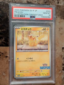 Japanese Pikachu PSA 10