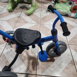 Blue Velo Flippa 4in 1 Tricycle 