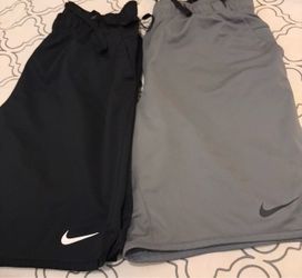 Nike Athletic Shorts Bundle Black and Gray size small men’s
