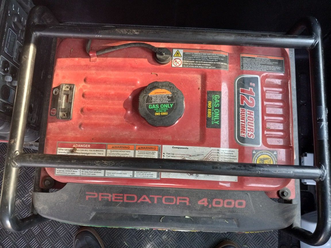 Predator 4000 Generator