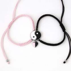 Yin Yang Couple Bracelets 