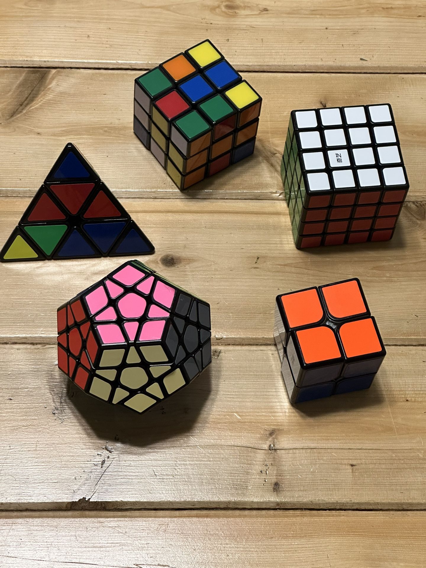 * 5x Various Advanced/Professional Rubex Cube * Like New, No Marks and Stickers are Clean