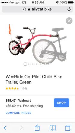 Child bike trailer / needs hitch