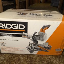 RIDGID , Slide Miter Saw Only. New!!!