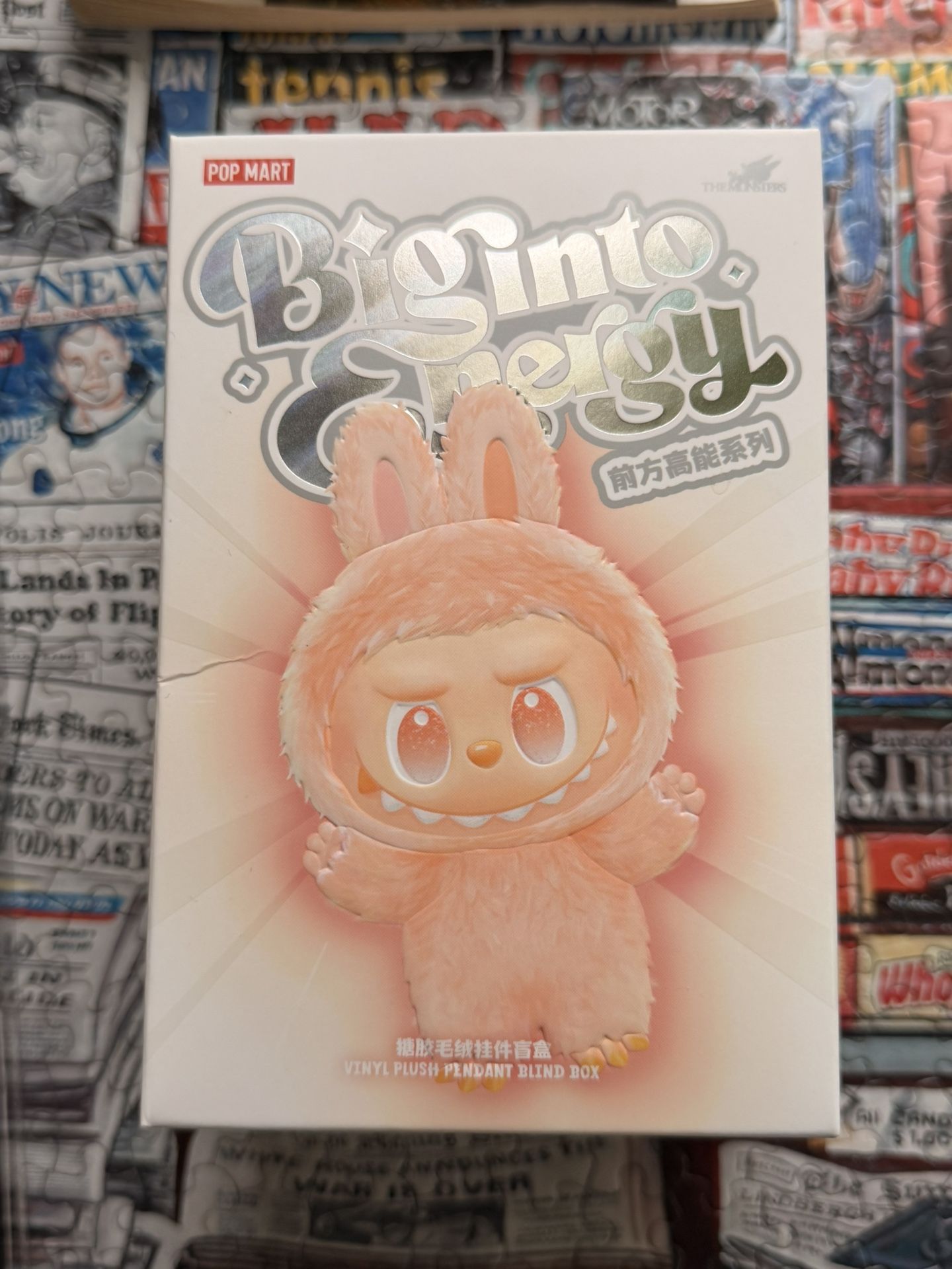 Big into Energy labubu