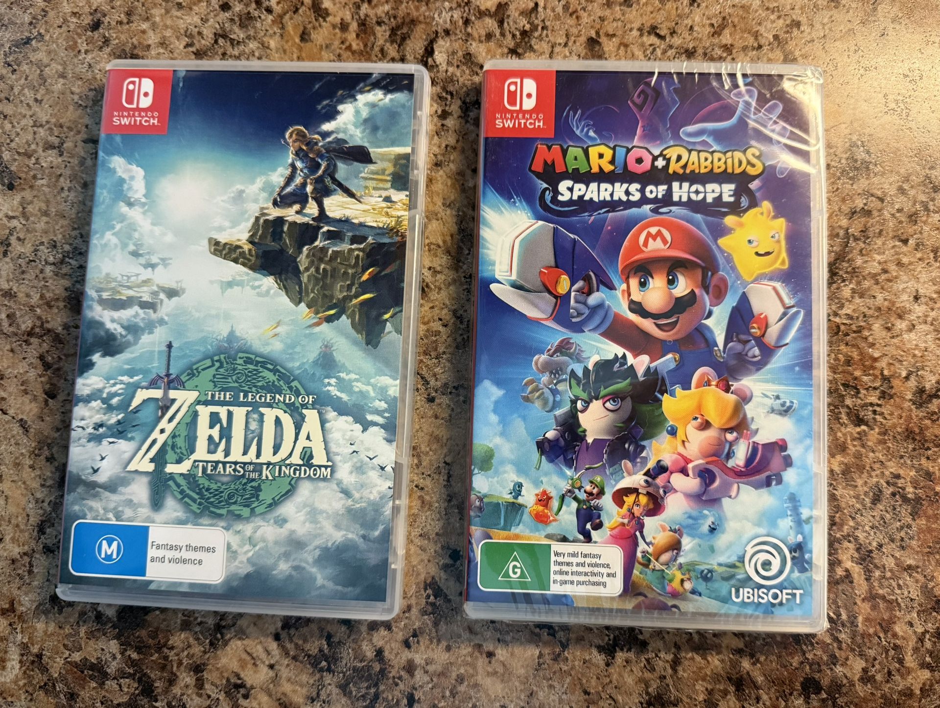 Zelda Tears Of The Kingdom/Mario + Rabbids Sparks Of Hope