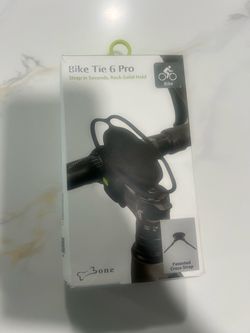Bike Tie 6 Pro-Pack - 2-in-1 Bike Phone & Charger - Black