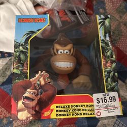 2021 JAKKS Pacific World of Nintendo - DONKEY KONG 6in Deluxe Action Figure