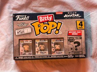 Avatar: The Last Airbender Funko Bitty Pop! 4-Pk. + Display Shelf