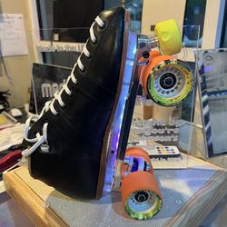 Riedell 11D/B 495 Speed Skates Medjohnson Rgbee Lighted Insert