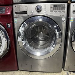LG Stainless steel front load washer 