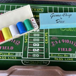Vintage Auto-Shooter Craps Table Waco In Box