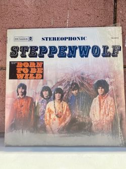Vintage Vinyl : A Vintage Cut Of Steppenwolf Self Title Debut Album Featuring “ Born To Be Wild “