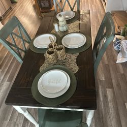 Farmhouse Table And Chairs