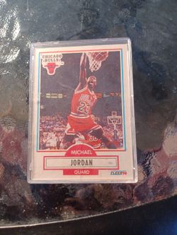 Michael Jordan, guard, fleer 1990 Chicago bulls