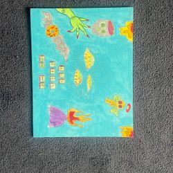 Colorful Homemade Art