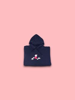 Vintage Homestar Runner lee sport premium cotton pullover hoodie navy XL