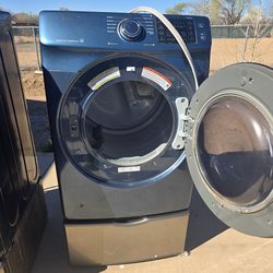 Washer and dryer