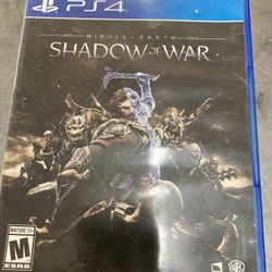 PS4 Shadow Of War