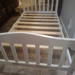 Toddler Bed  White