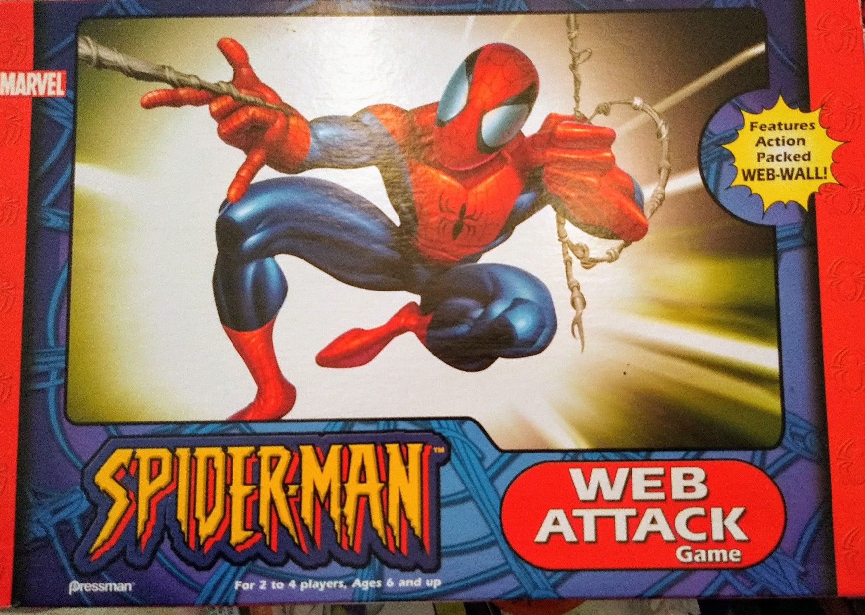 Spiderman Web Attack Game