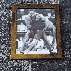 Aleksandr Karelin Wrestling Photo Print Classic Sports Framed 8.5" x 11"

