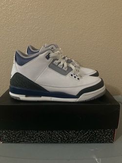 Air Jordan 3 Retro( White/Midnight Navy)