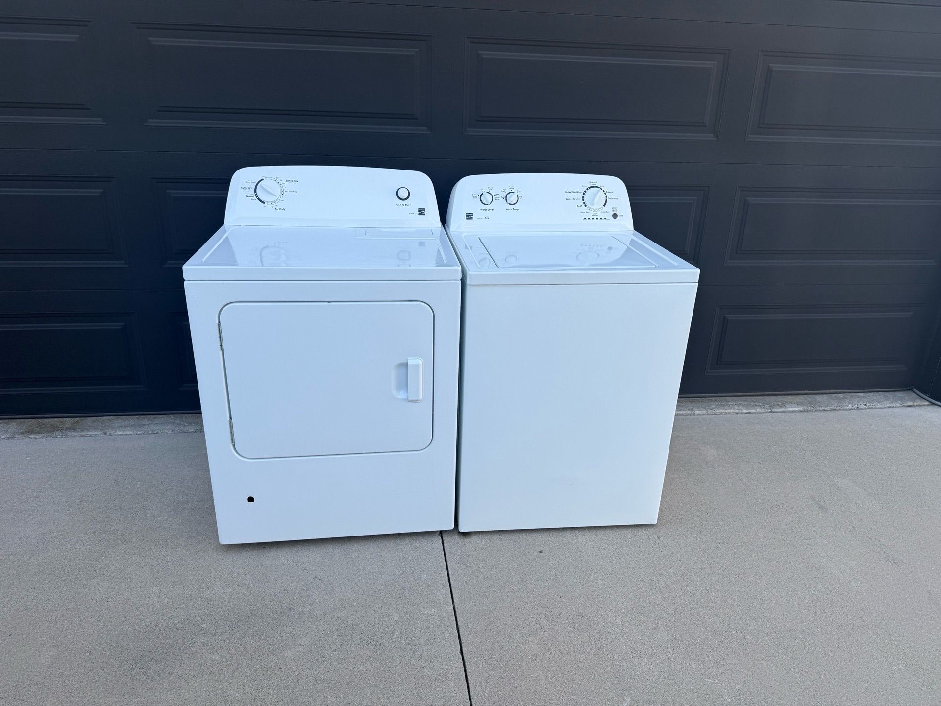 Washer and dryer