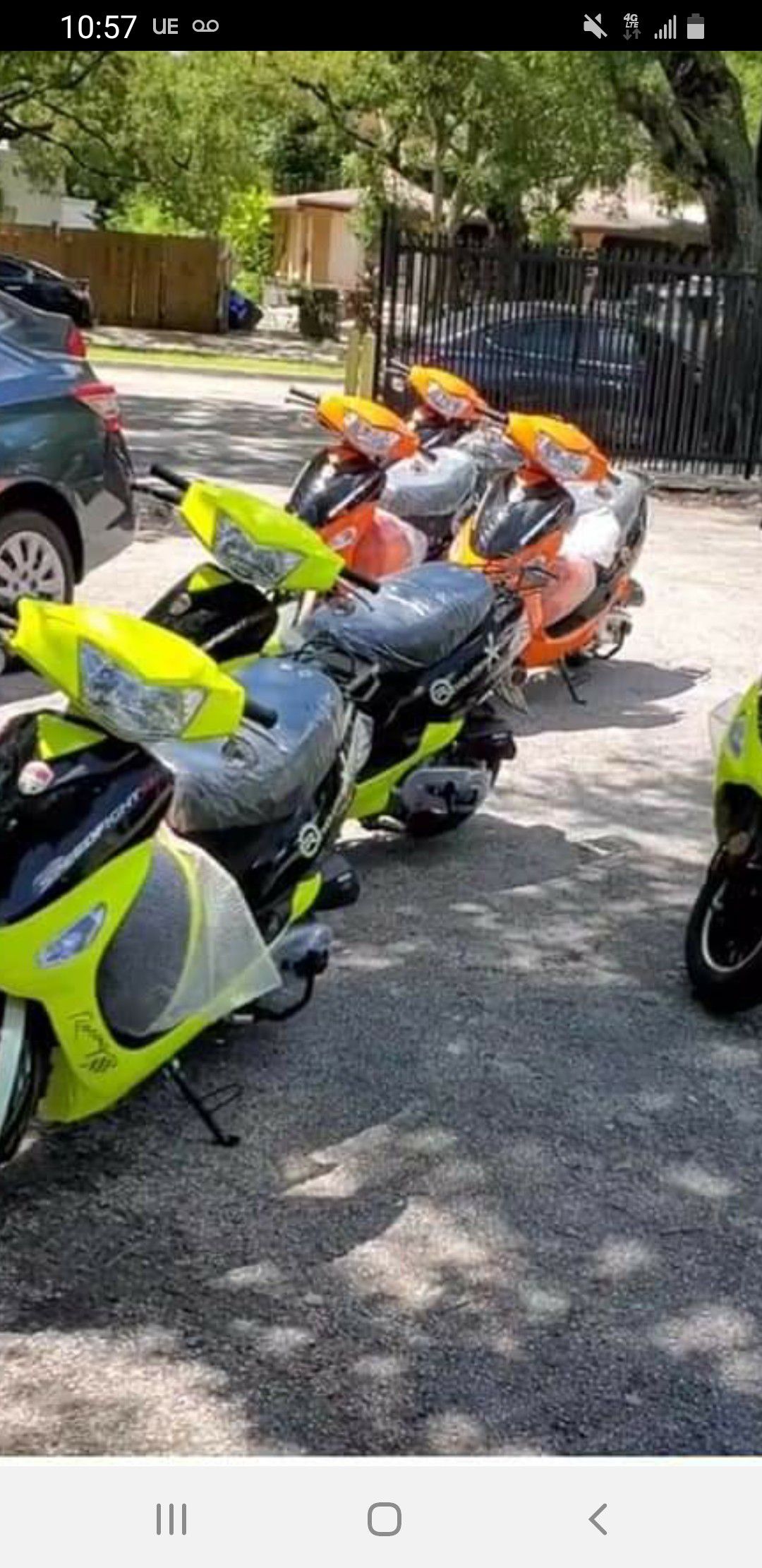 SELL AND RENT SCOOTER'S 49CC MORE INF {contact info removed} VLADIMIR