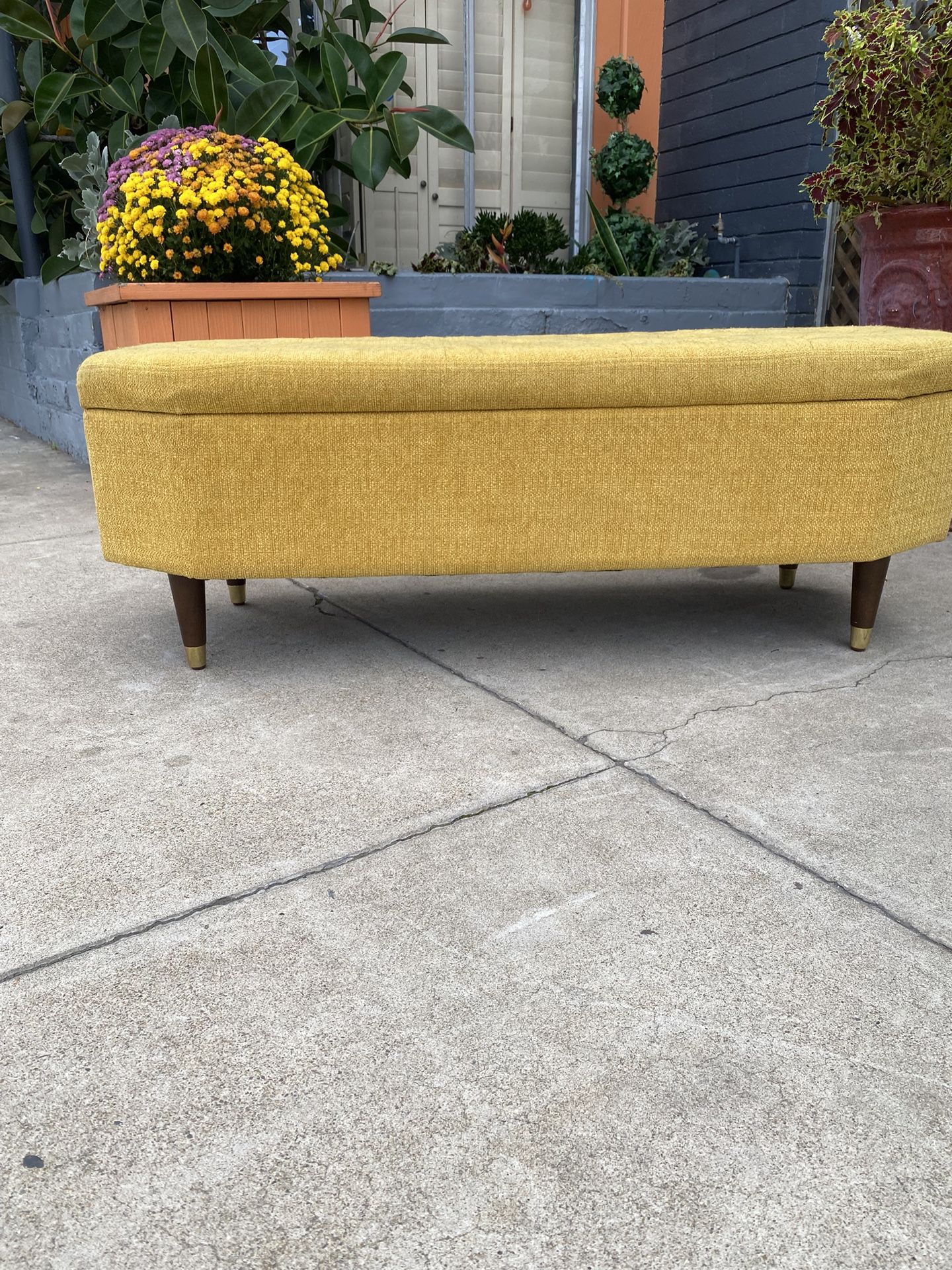 Antique, Beautiful Color Ottoman
