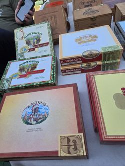 CIGAR BOXES VINTAGE 