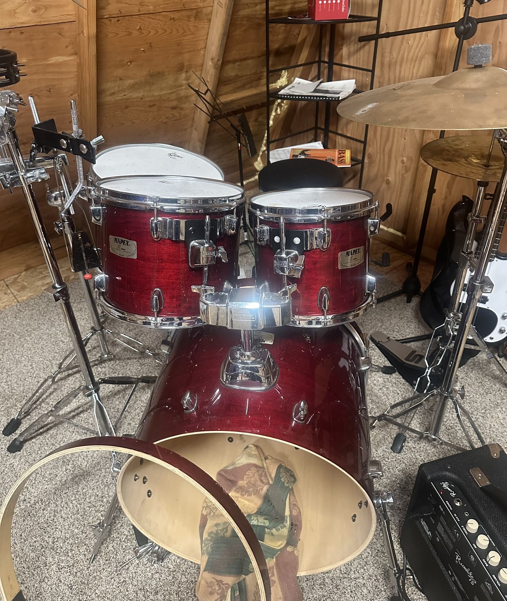 Mapex 4 Piece Drum Set