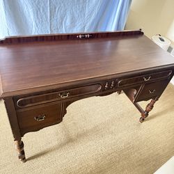 Antique desk, mahogany
