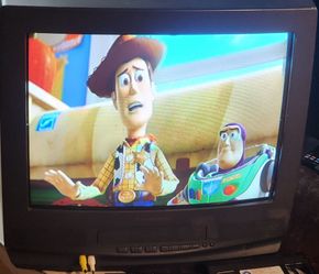 20" CRT TV/VCR Combo Retro Gaming Television model 1997