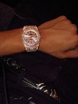 Rose Gold Men Ap Mosiiste Diamonds Pas Test