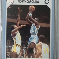Michael Jordan College Card 