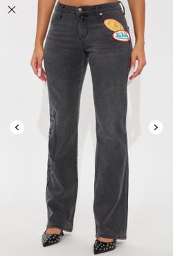 Von Dutch Originals Low Rise Bootcut Jeans
