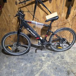 48v ebike brand new top speed 28mph. Comes with charger