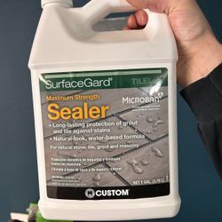 New Grout & Tile Sealer 1 Gal. Max Strength Microban