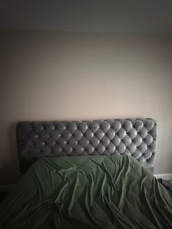 Grey King Headboard
