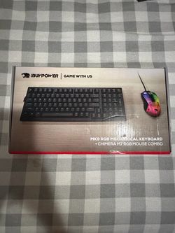 iBUYPOWER MK9 RGB Mechanical Keyboard + Chimera M7 Mouse Combo