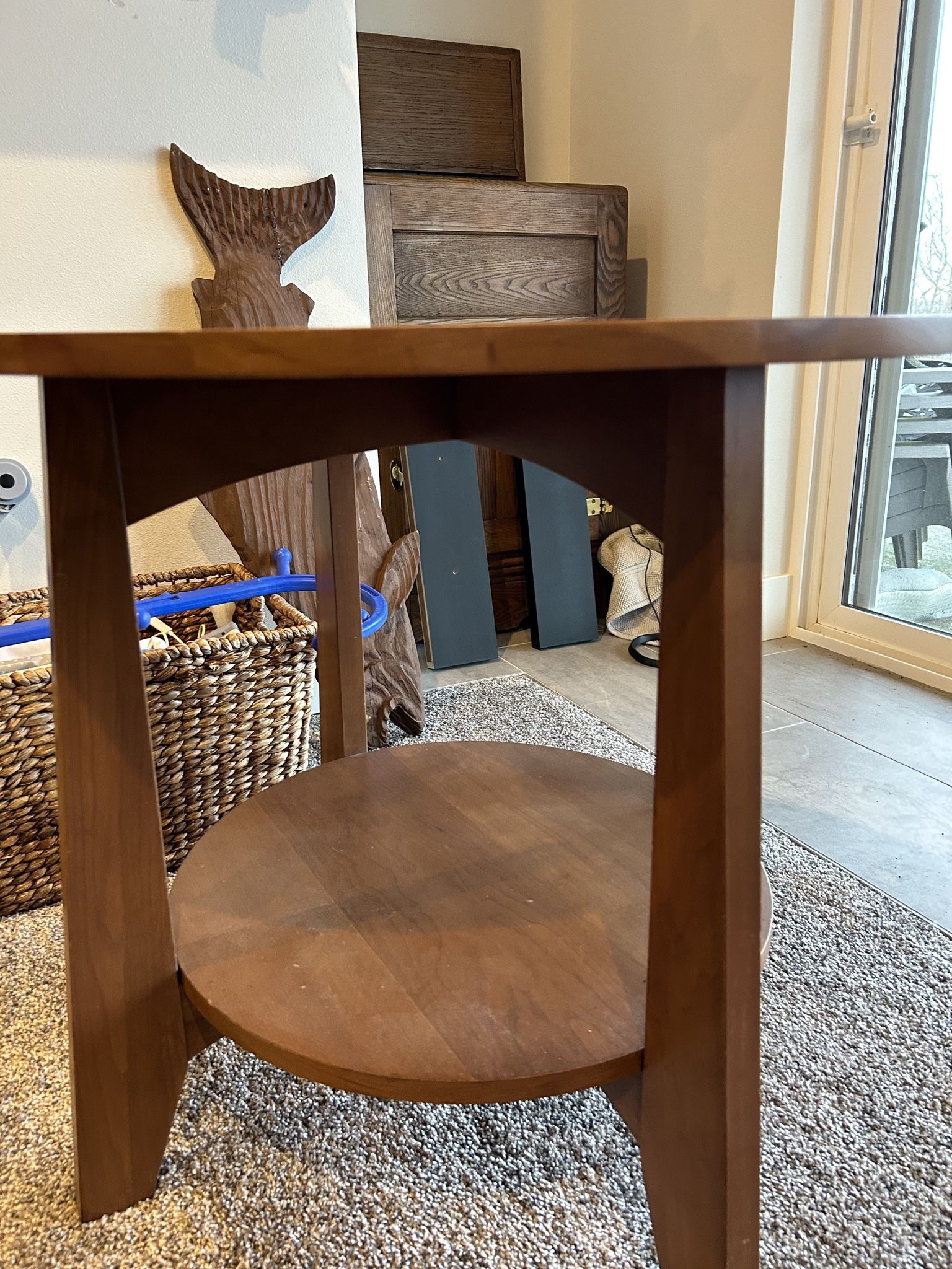 Ethan Allen American Impression Round Tiered Table