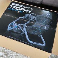 Playseat Trophy - Logitech G Edition Sim Racing Cockpit | Fully Adjustable | Direct drive Support |